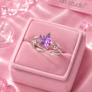 HOME Lavender Star Ring